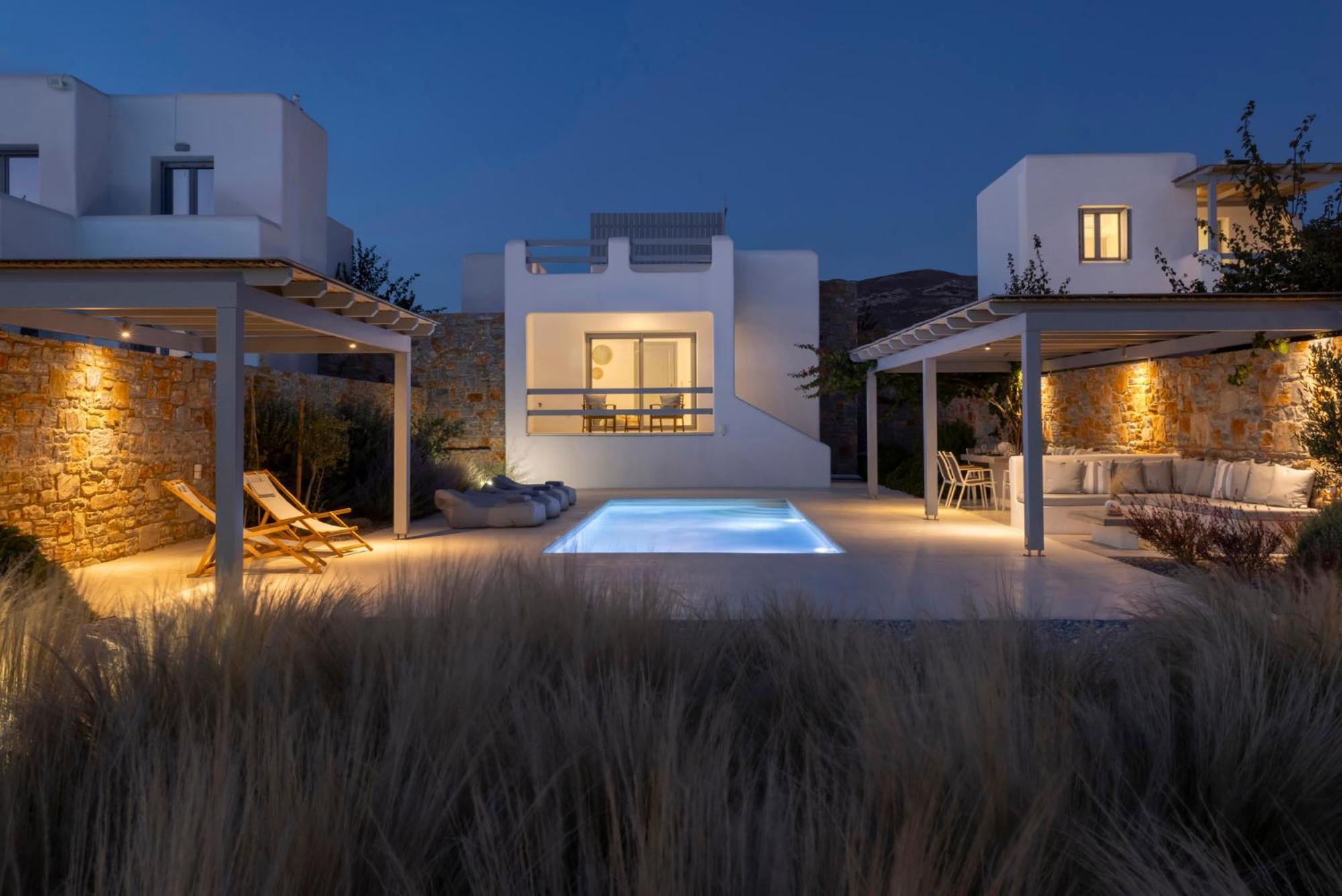Villa Dione, Private Pool & Seaview By Naxos Dunes Kastraki  Exterior photo